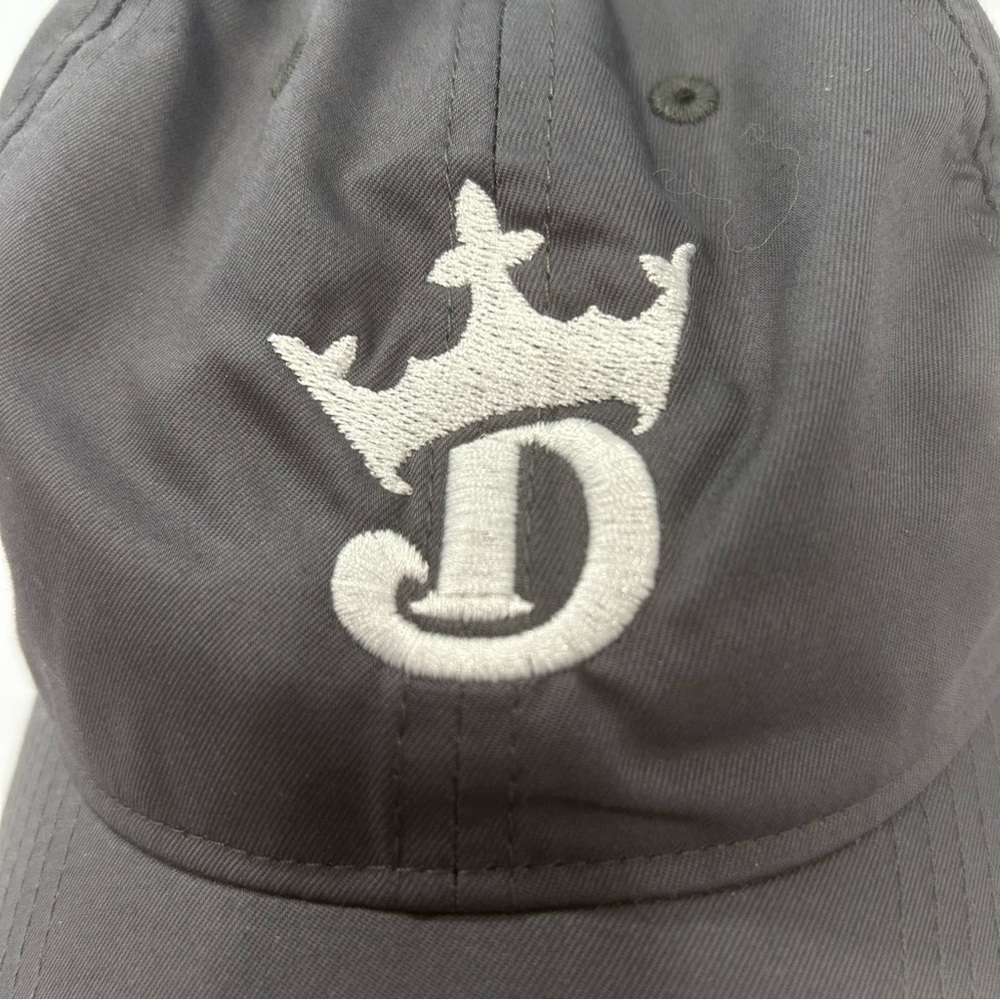 Nike draft kings hat cap Heritage dri fit adjustable grey sporty casual New - Picture 7 of 16
